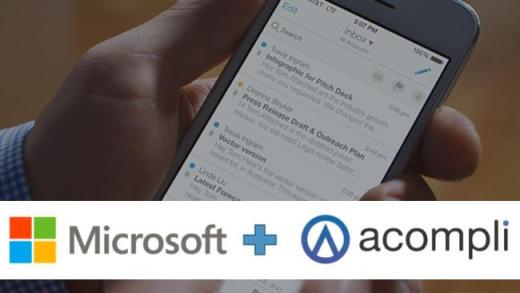 Microsoft buys acompli