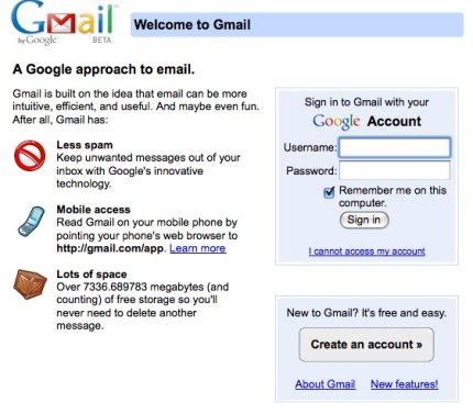 setup gmail account