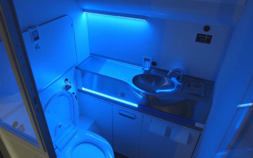 airplane bathroom