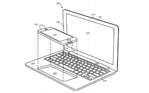 Apple patents a laptop