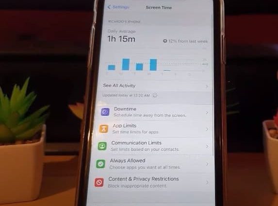 Limit Total Screen Time on iPhone
