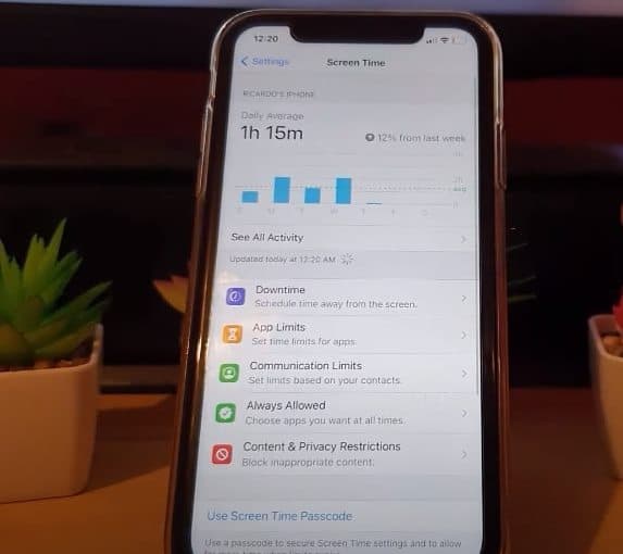Limit Total Screen Time on iPhone